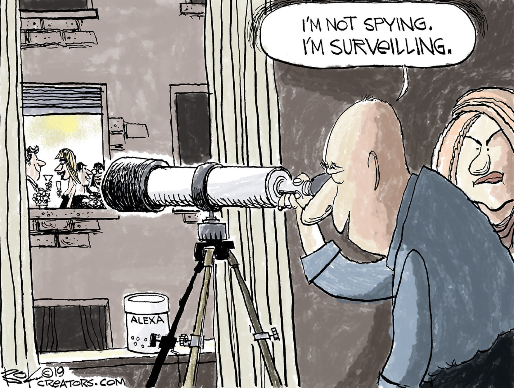 Sunday cartoon